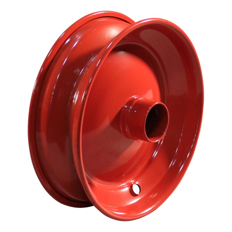 pneu + roue 4.80/4.00-8 2.50Ax8 ET0 NL136mm métal V-6635 Rouge