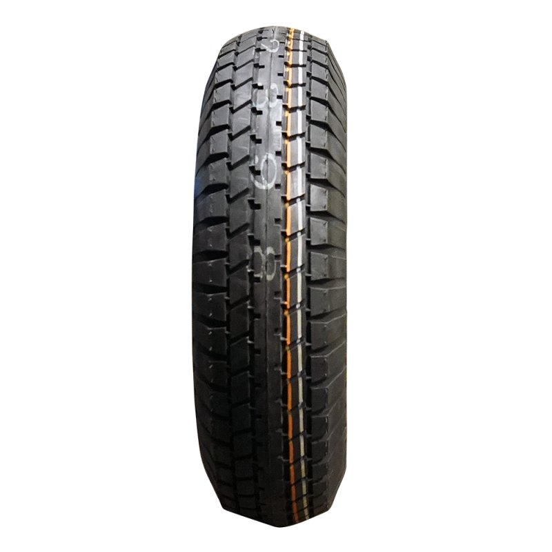 pneu + roue 5.00-8 3.00D-8 ET0 94/140/5 métal HF-223 gris argent
