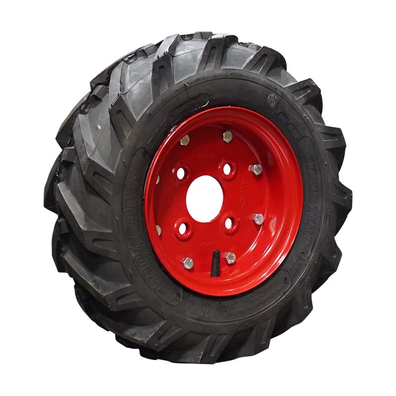 pneu + roue 4.80/4.00-8 (122/90-8) 3.00D-8 3.00D-8 ET0 ET0 60/100/4 60/100/4 métal métal V-8501 Rouge Rouge