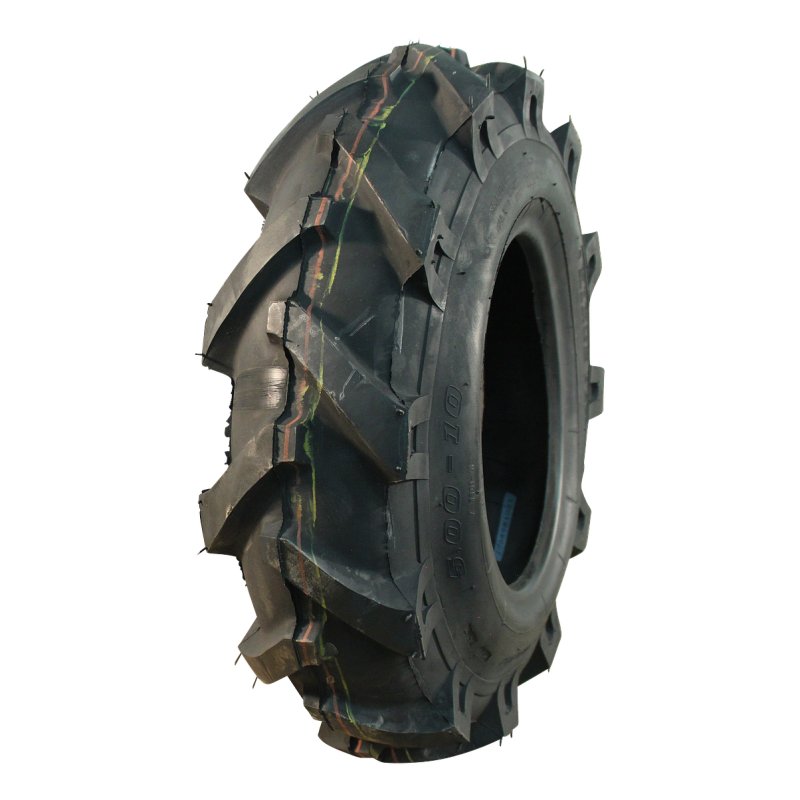 pneu + roue 5.00-10 3.50Bx10H2 ET-2.1 60/100/4 métal V-8501 gris argent