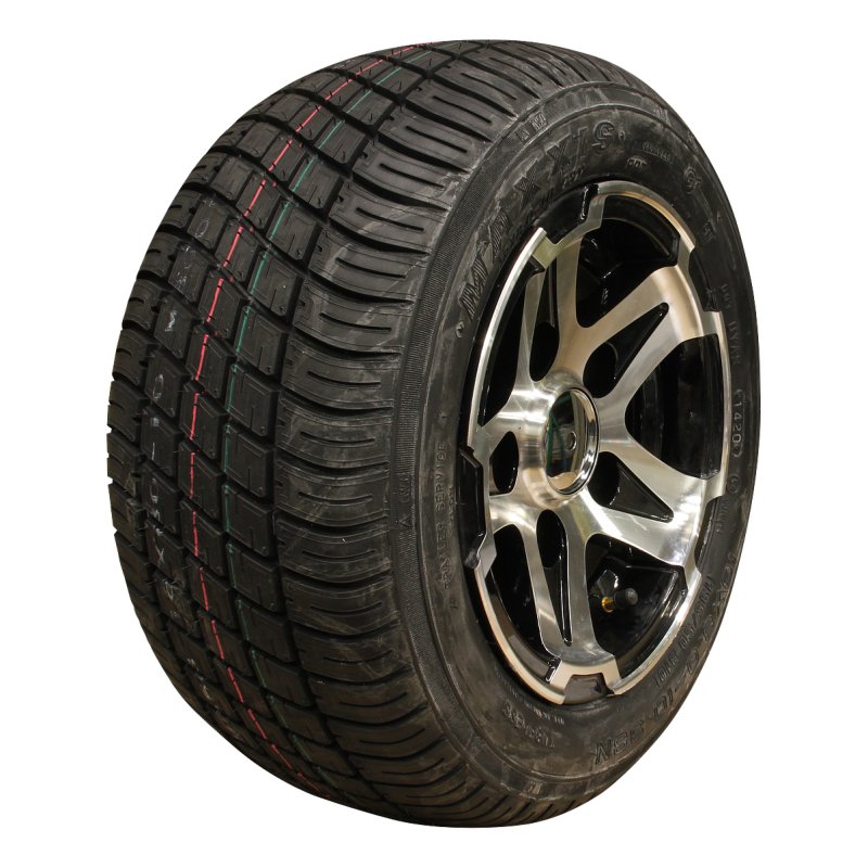 195/55 R10C 6.00Ix10H2 ET-4 67/112/5 métal léger Trailermaxx CR-966 gris pneu + roue +