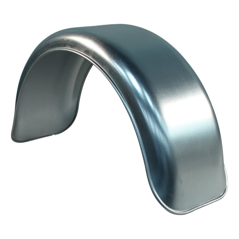 garde-boue 1 essieu simple métal 220mm x 660mm modèle rond pour remorque à bateau