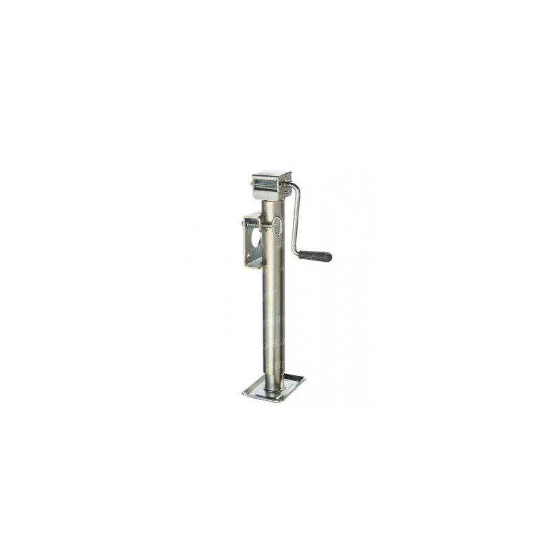 Pied béquille basculante LF Ø57mm 1300kg zingué 250mm 430mm