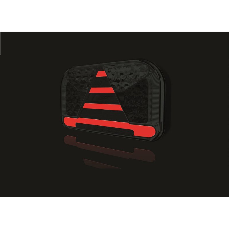 feu arrière LED câble droit droit 12/24V Lavaflow