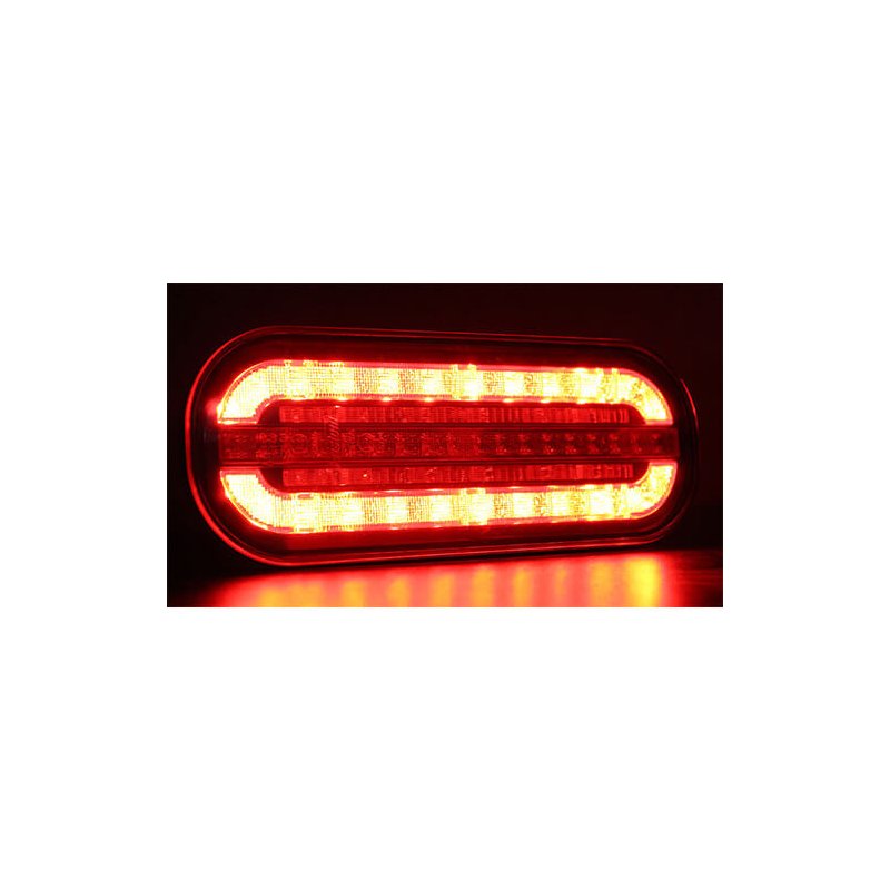 feu arrière LED 5 PIN's bajonet SuperSeal connector Baïonnette à 5 pôles avec connecteur SuperSeal universel à gauche et à droit