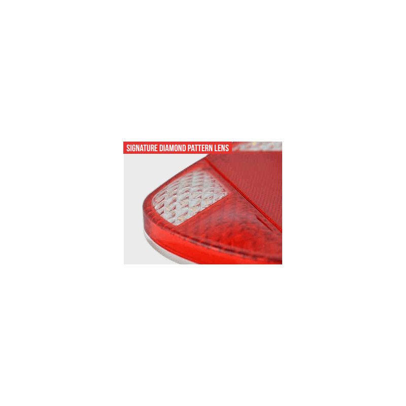 feu arrière LED câble 40cm câble droit droit 12/24V