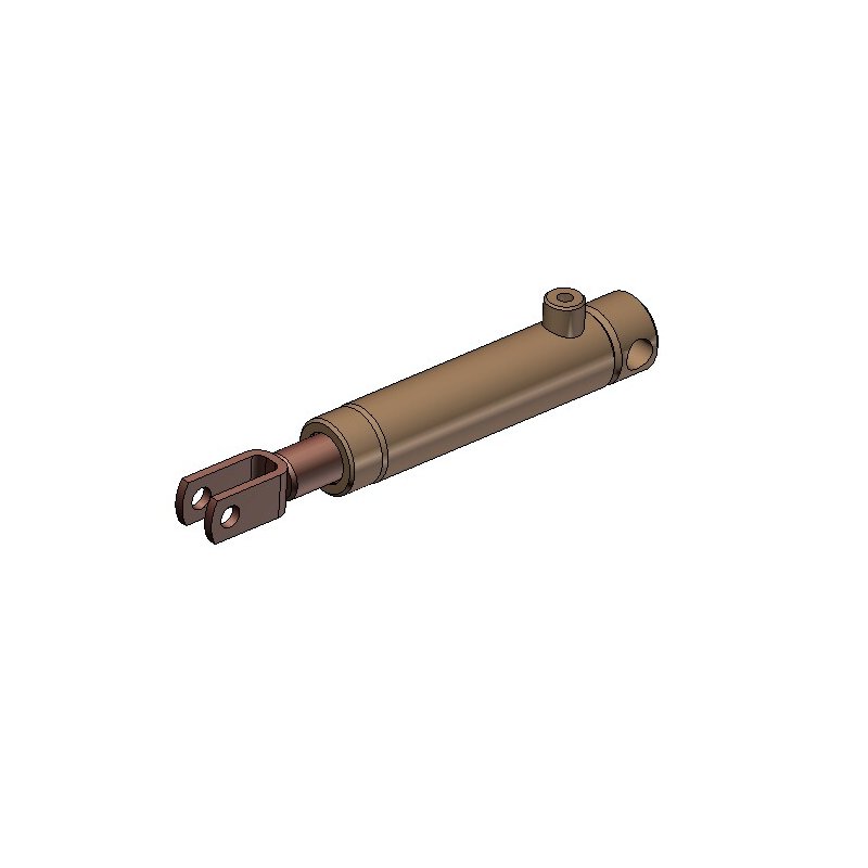 cylindre de frein avec ressort de rappel et kit de montage (montage inférieur) Ø30mm Ø50mm 95mm longueur rétractée 290mm / longu
