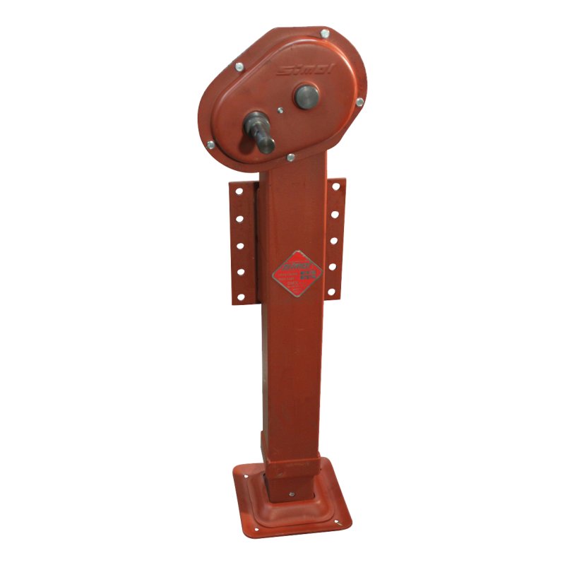 pied béquille forte charge KRA1200FL ⧄110mm 12000kg peint au minium