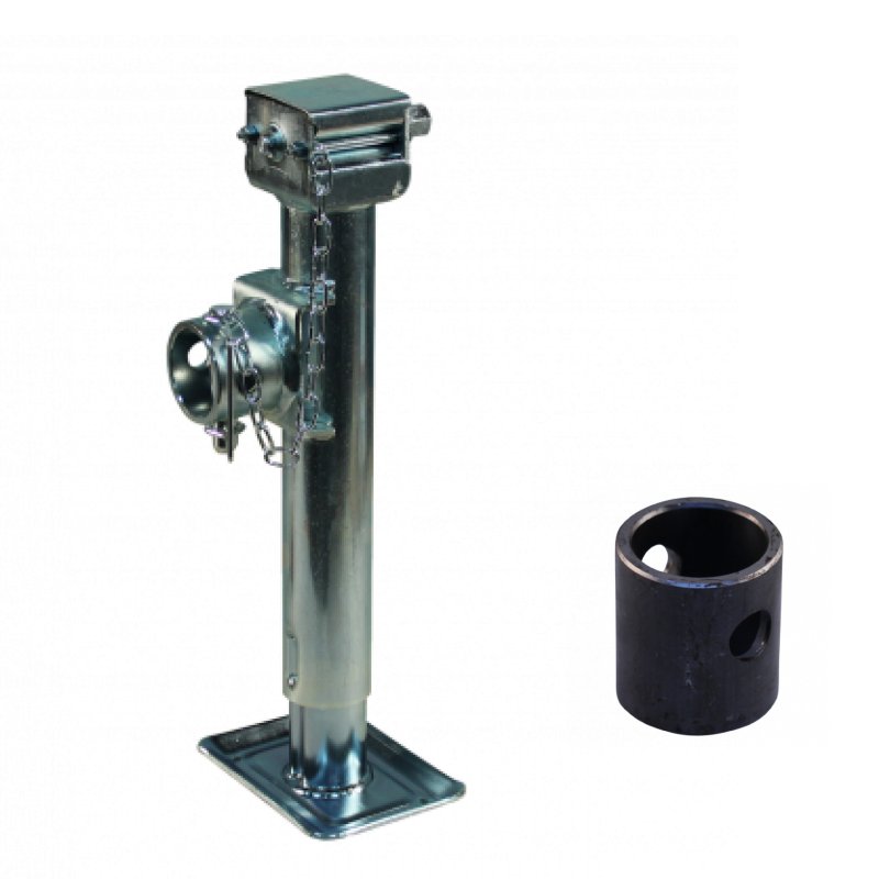 pied béquille LRmm 250mm 430mm fixation par tube