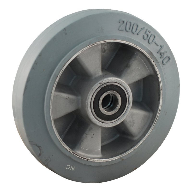 roulette pivotante 200mm serie 12 ᠆ 15 trou pour boulon roulement à billes