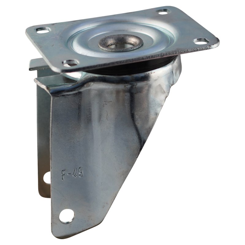 roulette pivotante 200x50 1.25x3.8 (200x50) ET0 NL60mm métal V-5501 gris argent 200mm 11 montage de la plaque roulement à roule