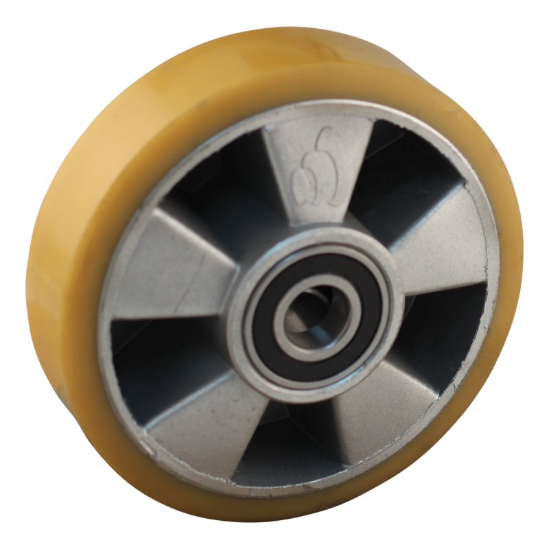 roue fixe 150mm série 29 ᠆ 12 montage de la plaque roulement à billes