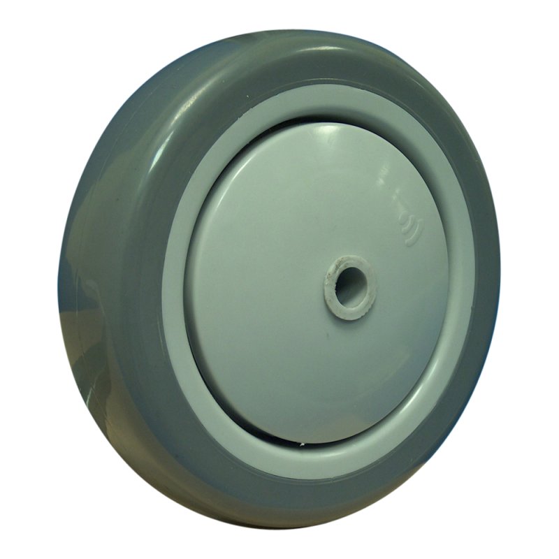 roulette pivotante 125mm serie 36 ᠆ 15 trou pour boulon roulement à billes
