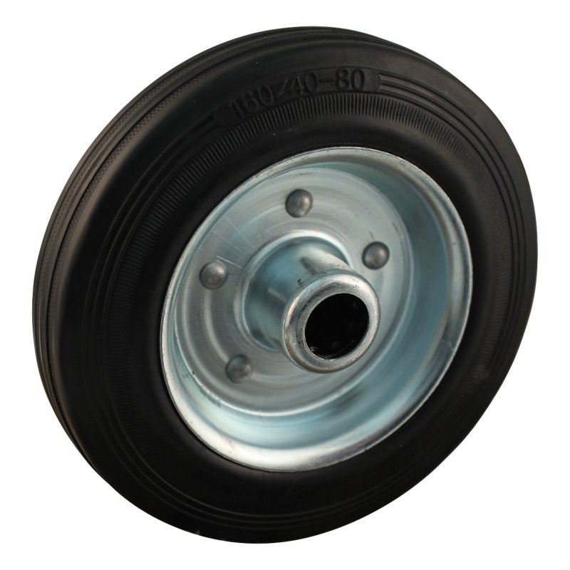 roulette pivotante avec frein 160mm série 02 ᠆ 12 plaatbevestiging met uitsparing richtingvastzetter roulement à rouleaux