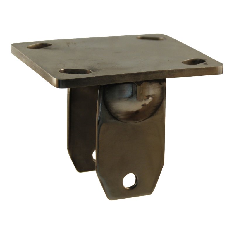 roue fixe 100mm serie 33 ᠆ 32 montage de la plaque palier lisse