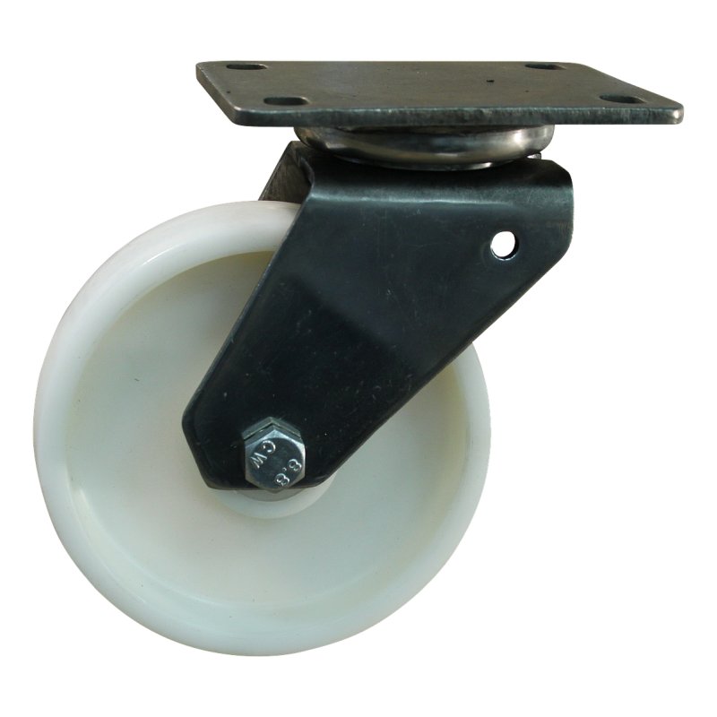roulette pivotante 100mm serie 33 ᠆ 32 montage de la plaque palier lisse