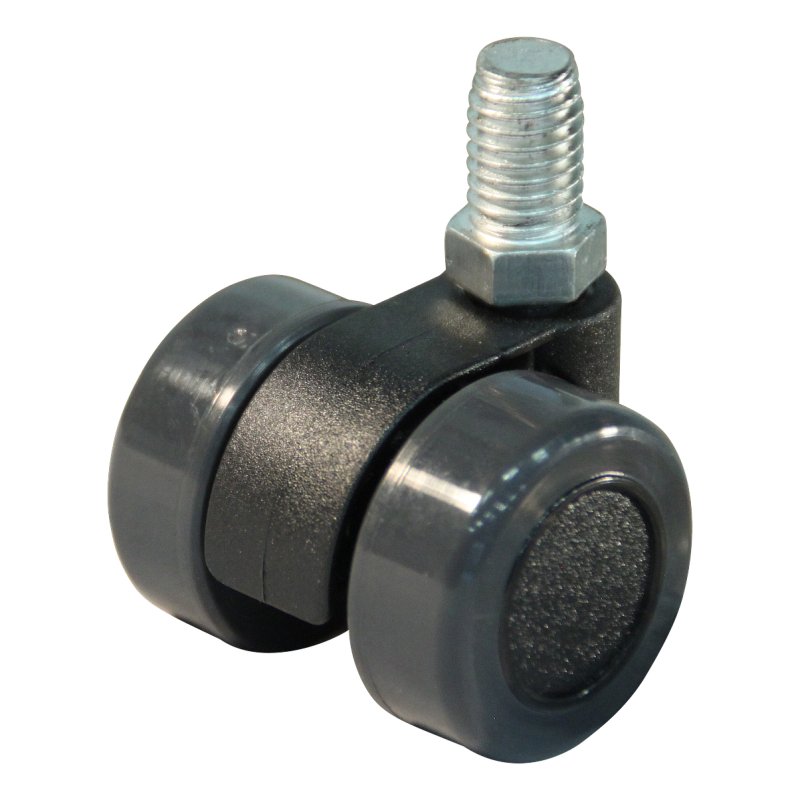roulette pivotante 32mm 32mm série 74-73 draadstift M10 palier lisse palier lisse