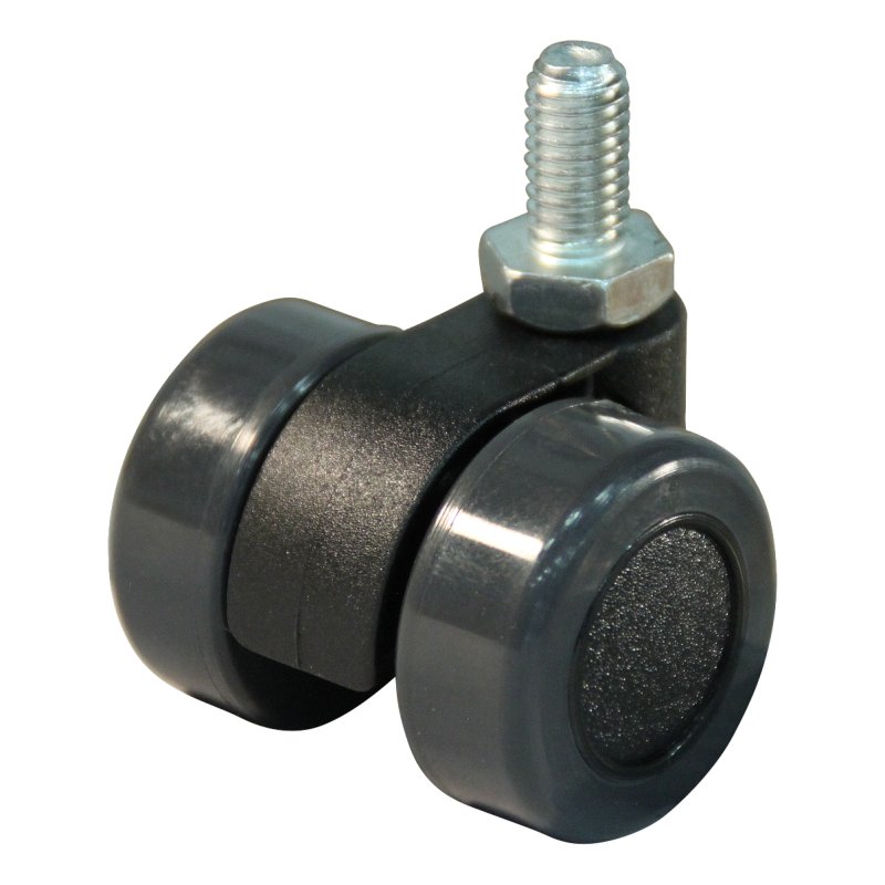 roulette pivotante 32mm 32mm série 74-73 draadstift M8 palier lisse palier lisse