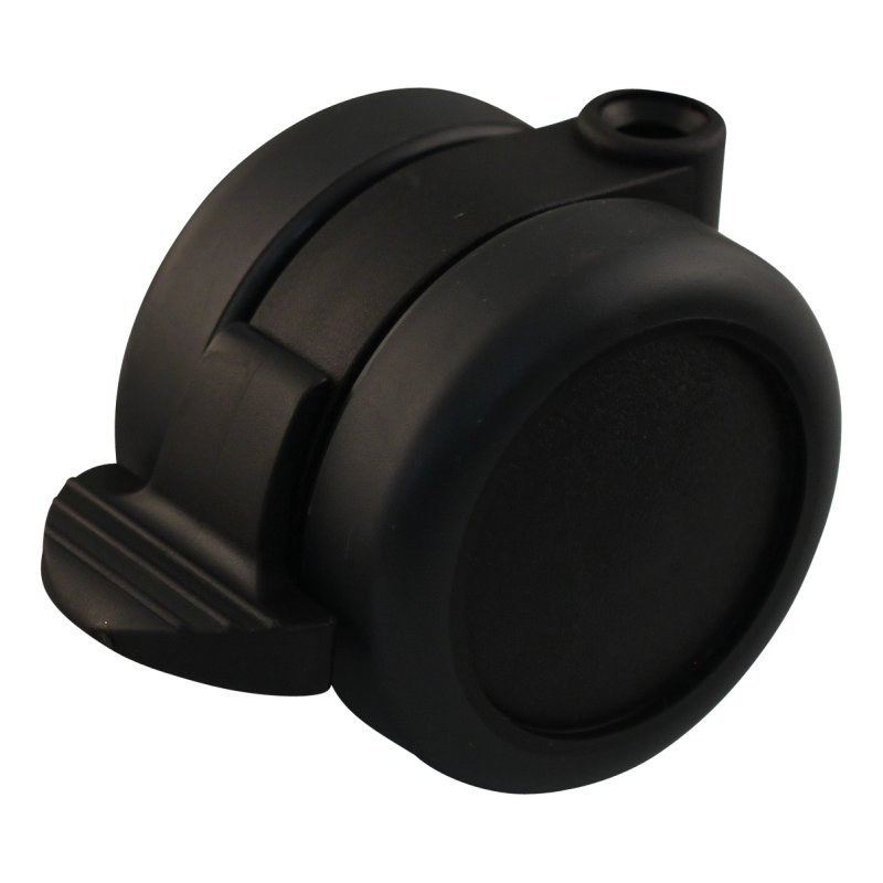 roulette pivotante avec frein 60mm 60mm série 74-73 draadstift M8 palier lisse palier lisse