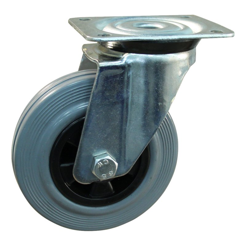 roulette pivotante 140mm serie 11 ᠆ 91 montage de la plaque palier lisse