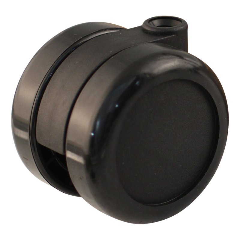 roulette pivotante 90mm série 65-73 draadstift M10 palier lisse