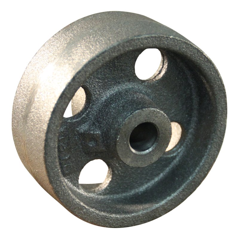 roue fixe 80mm serie 45 ᠆ 19 montage de la plaque palier lisse