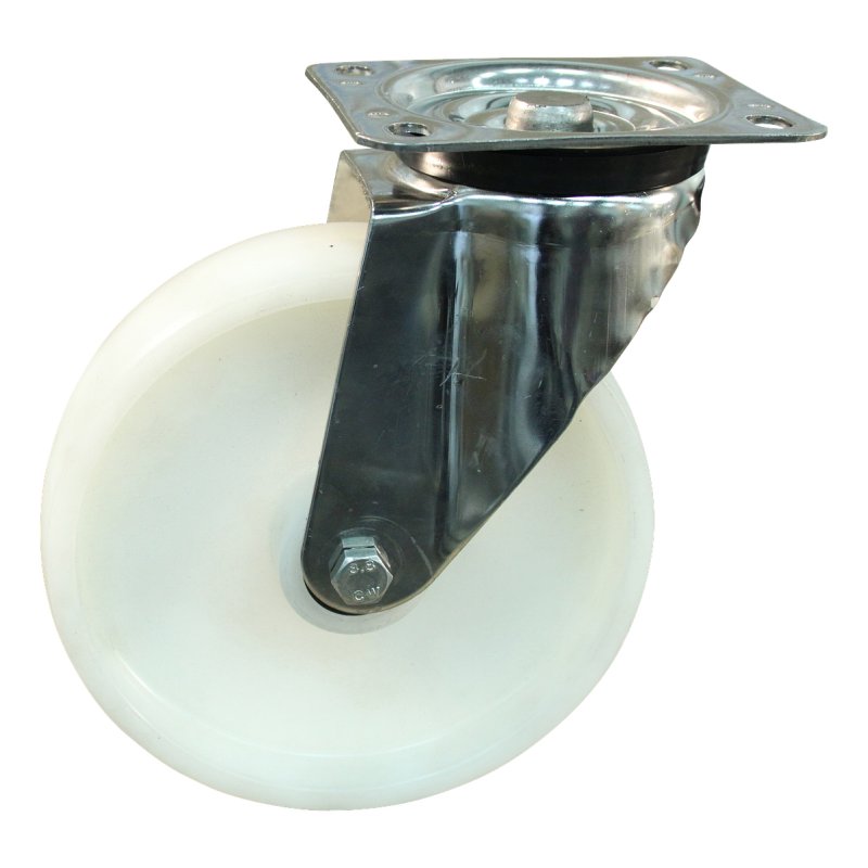 roulette pivotante 175mm serie 34 ᠆ 31 montage de la plaque roulement à billes
