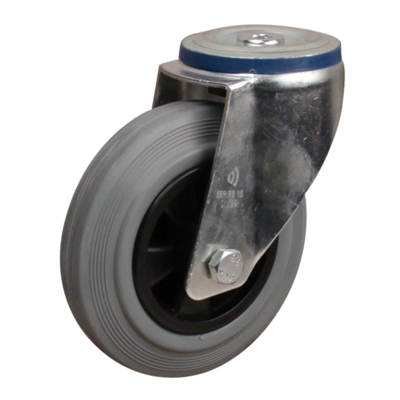 roulette pivotante 160mm serie 11 ᠆ 15 trou pour boulon roulement à rouleaux