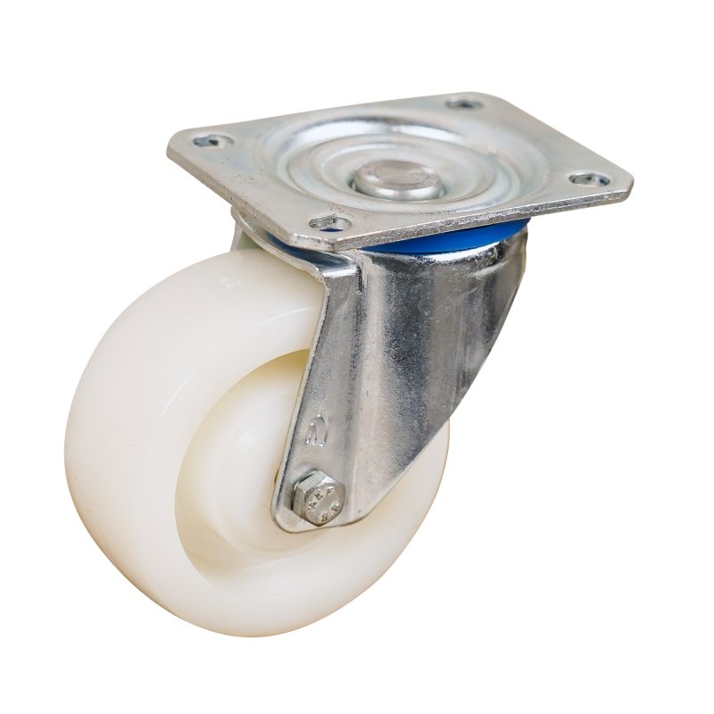 roulette pivotante 100mm serie 33 ᠆ 10 montage de la plaque palier lisse