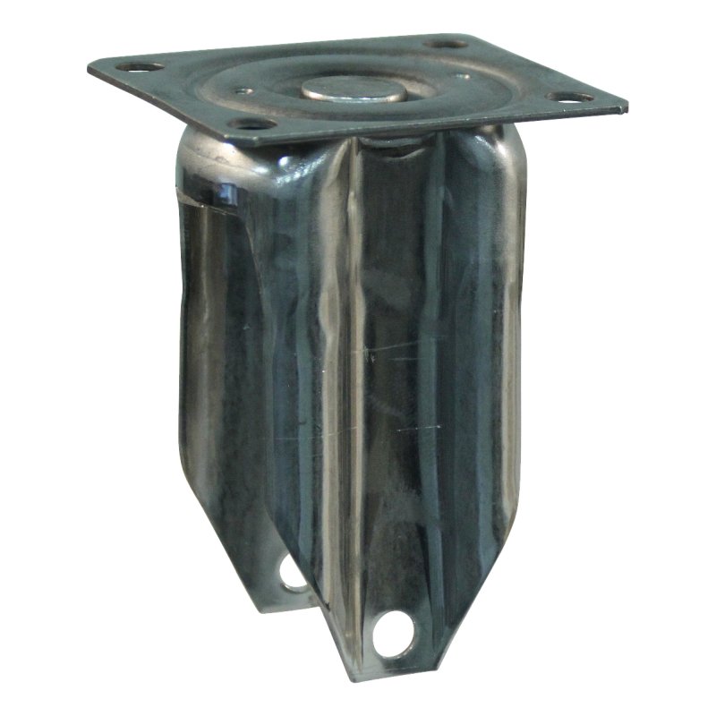 roue fixe 125mm serie 65 ᠆ 37 montage de la plaque palier lisse