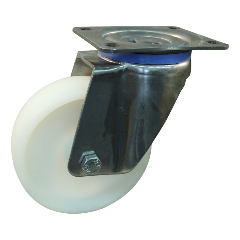 roulette pivotante 175mm serie 34 ᠆ 35 montage de la plaque palier lisse