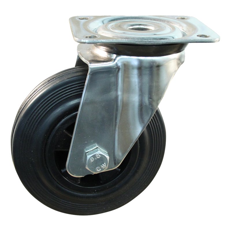 roulette pivotante 160mm série 01 ᠆ 31 montage de la plaque palier lisse