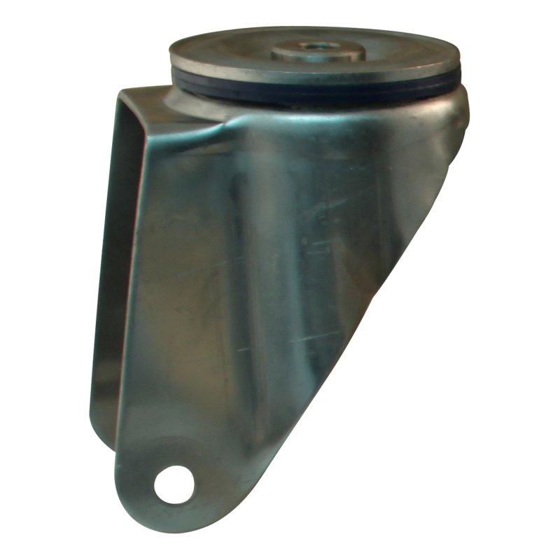roulette pivotante 200mm série 01 ᠆ 31 trou pour boulon roulement à aiguilles éxécution inox