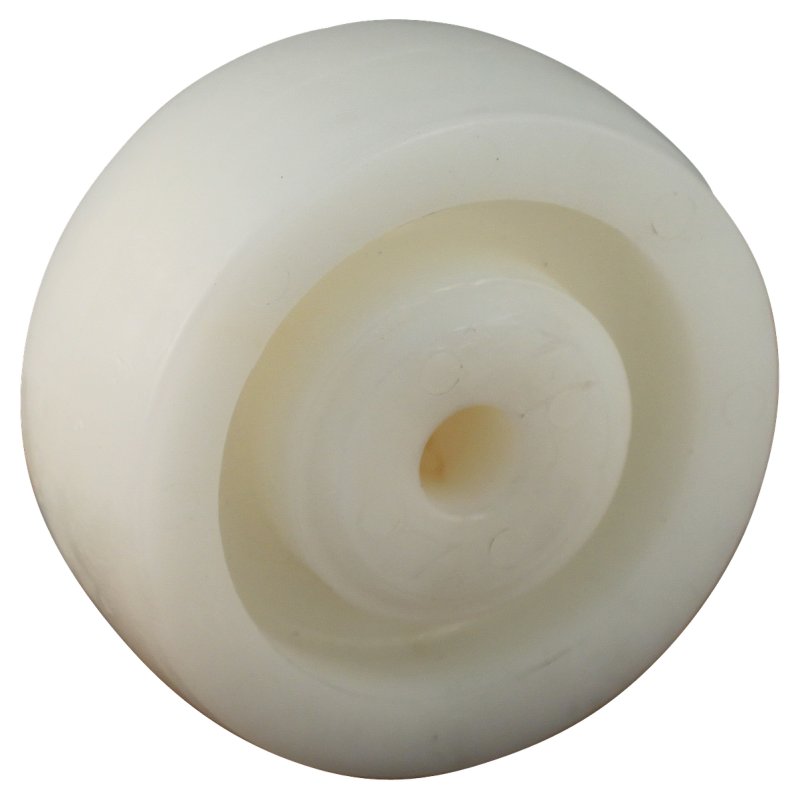 roue fixe 100mm serie 33 ᠆ 14 montage de la plaque palier lisse