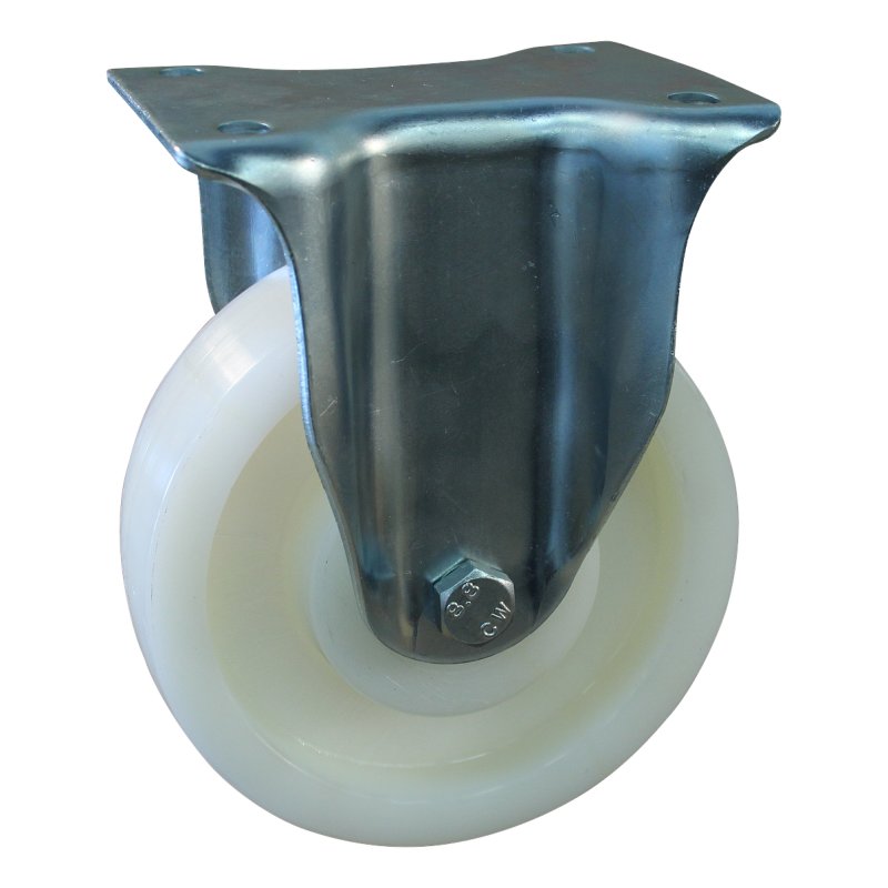 roue fixe 150mm serie 33 ᠆ 14 montage de la plaque palier lisse