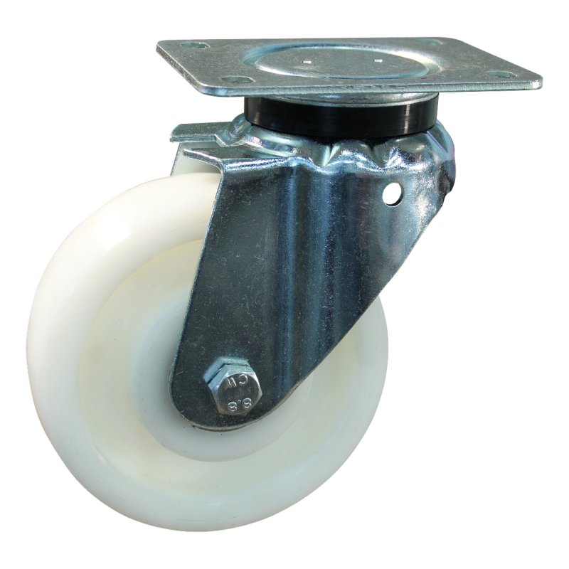 roulette pivotante 160mm serie 33 ᠆ montage de la plaque palier lisse