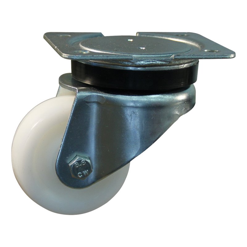 roulette pivotante 65mm serie 33 ᠆ 14 montage de la plaque palier lisse