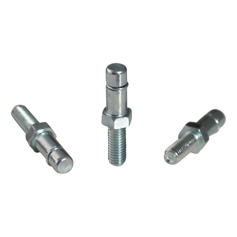 roulette pivotante 30mm série 74-77 draadstift M8 palier lisse