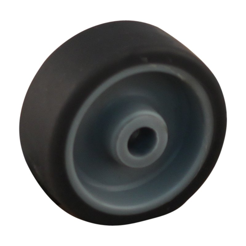 roulette pivotante avec frein 50mm serie 68 ᠆ 37 trou pour boulon palier lisse
