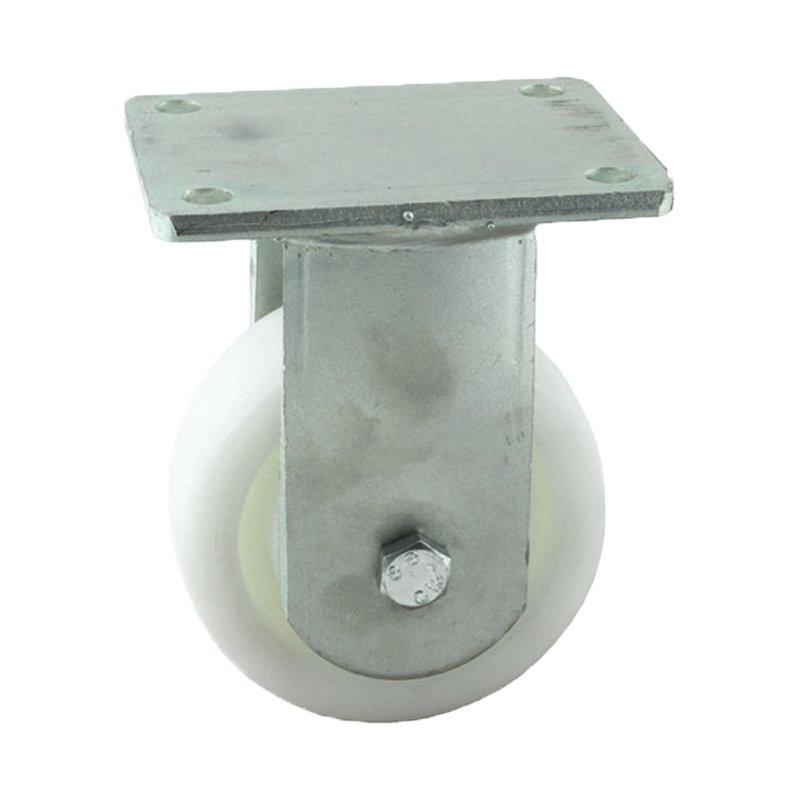 roue fixe 125mm serie 33 ᠆ 22 montage de la plaque palier lisse