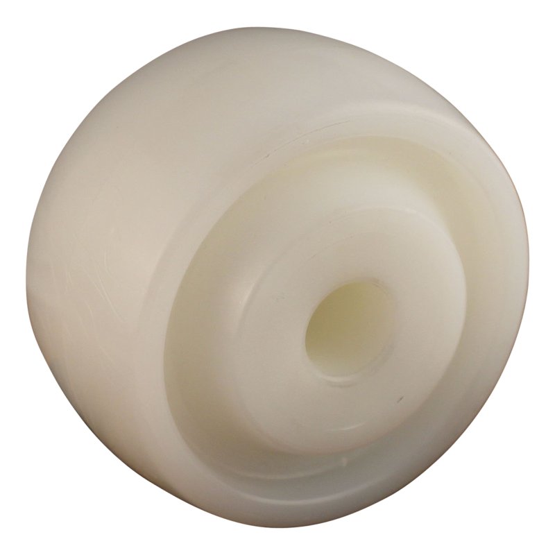 roulette pivotante 100mm serie 33 ᠆ 22 montage de la plaque palier lisse Roulement à billes en inox