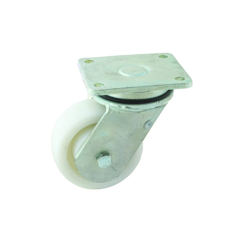 roulette pivotante 125mm serie 33 ᠆ 22 montage de la plaque palier lisse