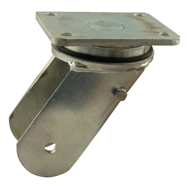 roulette pivotante avec frein 160mm serie 33 ᠆ 22 montage de la plaque palier lisse