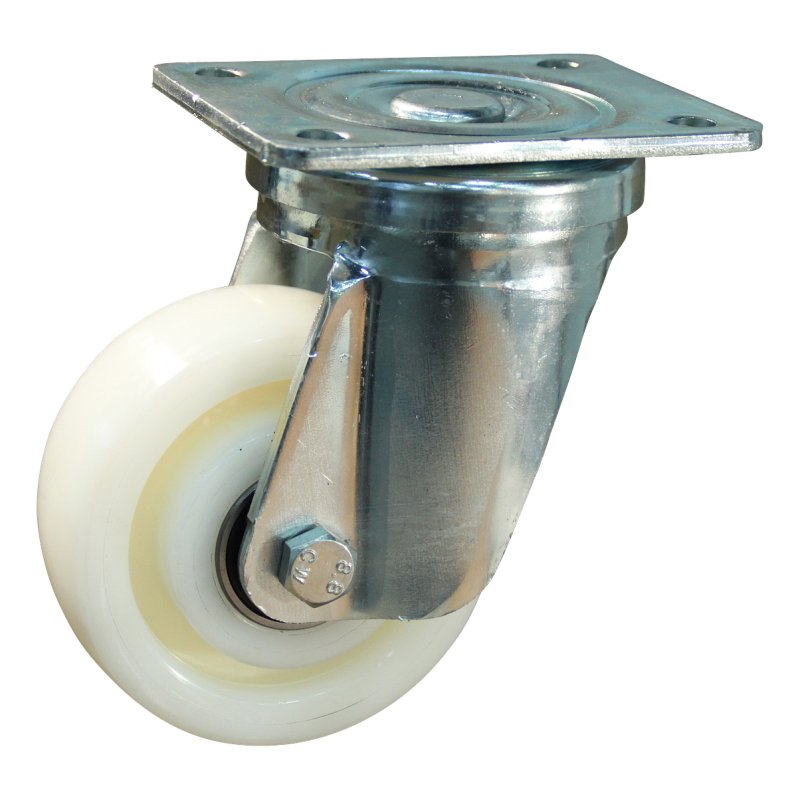 roulette pivotante 160mm serie 33 ᠆ 18 montage de la plaque palier lisse