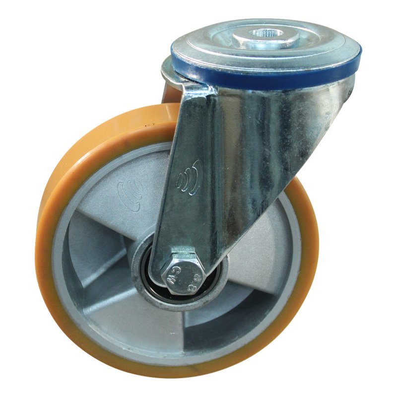 roulette pivotante 175mm série 29 ᠆ 15 trou pour boulon roulement à billes