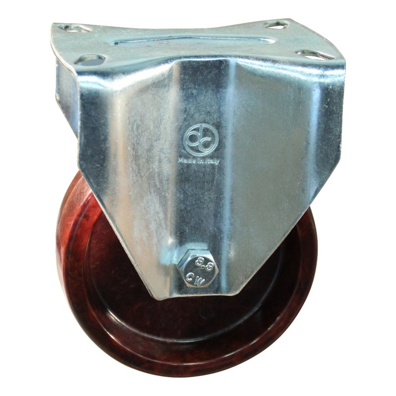 roue fixe 100mm serie 95 ᠆ 09 montage de la plaque palier lisse