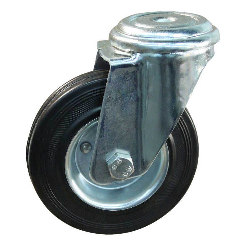 roulette pivotante 140mm série 02 ᠆ 91 trou pour boulon roulement à rouleaux