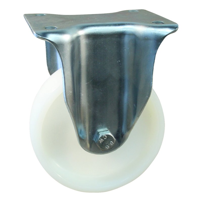roue fixe 150mm serie 34 ᠆ 14 montage de la plaque palier lisse