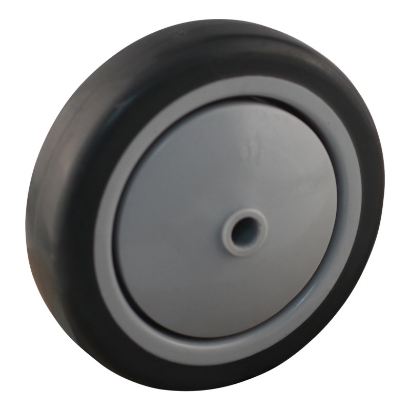 roulette pivotante avec frein 125mm serie 19 ᠆ 15 goupille roulement à billes