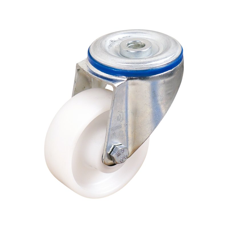 roulette pivotante 150mm serie 34 ᠆ 15 trou pour boulon roulement à rouleaux